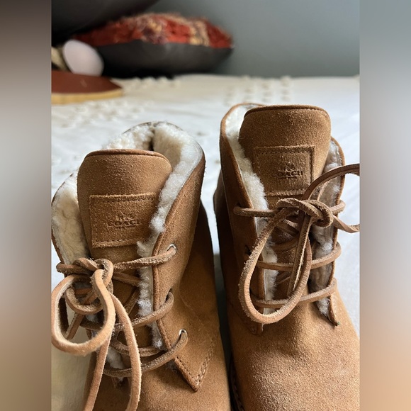 Coach suede winter booties - Picture 1 of 7